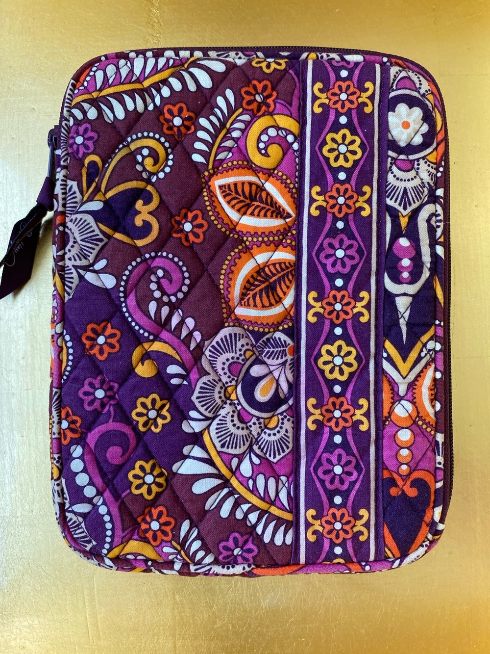 NWOT VTG Vera Bradley “Safari Sunset” Padded E-Reader Sleeve